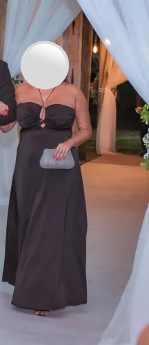 VESTIDO DE FESTA PRETO
