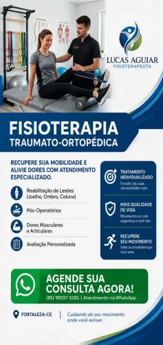 Fisioterapeuta domiciliar - Lucas Aguiar