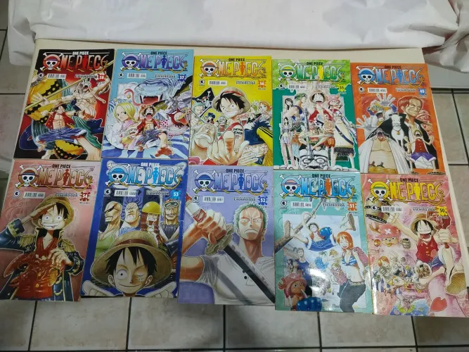 Manga One Peece coleção