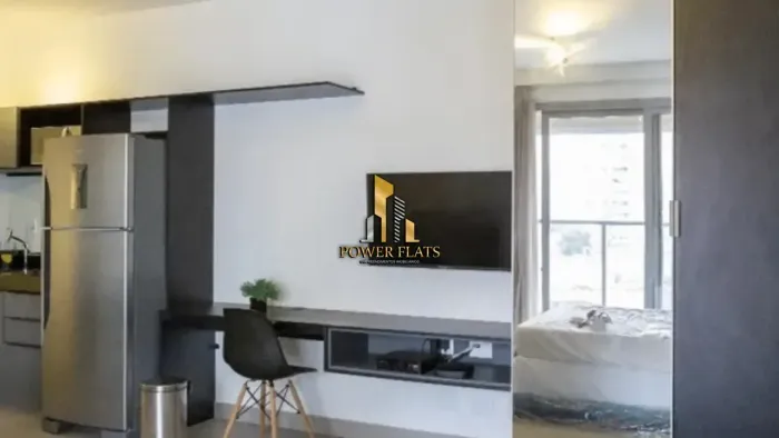 Flat mobiliado de 43 m² 1 dormitório para locação em Perdizes próximo ao Shopping Bourbon 