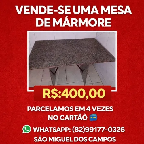 VENDE-SE MESA 