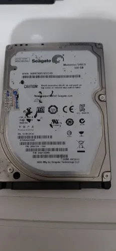 HD DE NOTEBOOK SEAGATE 500GB