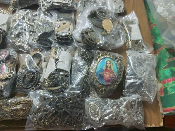 Material para fabricação de Terços ou Pulseiras
