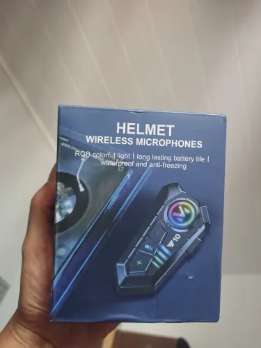 Fone bluetooth capacete