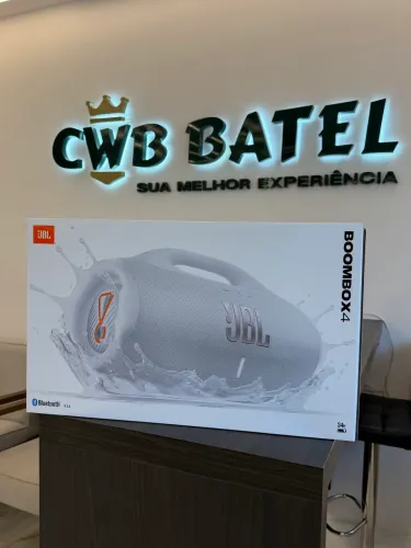 Jbl Boombox 4 Branca Nova Lacrada | Loja Física