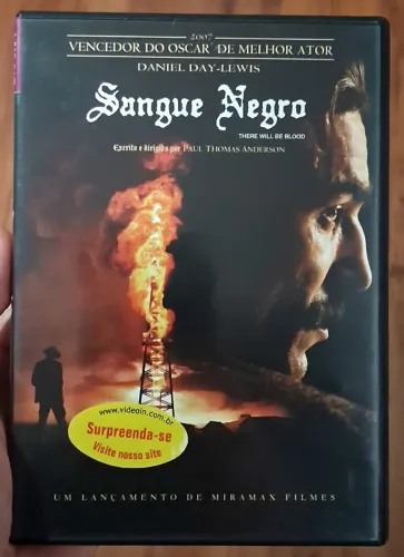 DVD Sangue Negro - Paul Thomas Anderson Daniel Day-Lewis (Usado e testado) original  R$ 