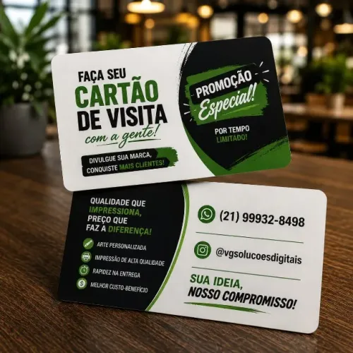 ? Faça Seu Cartão de Visita e Venda Mais | Arte + Impressão