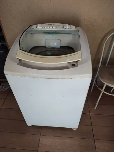 Máquina de lavar consul usada, não centrífuga perfeitamente
