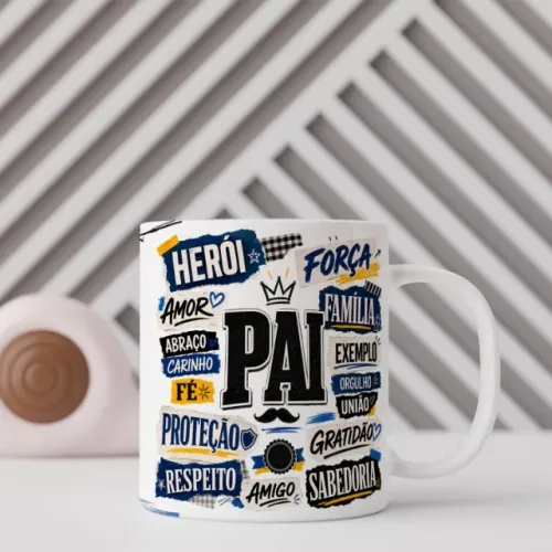 Caneca Pai Heroi