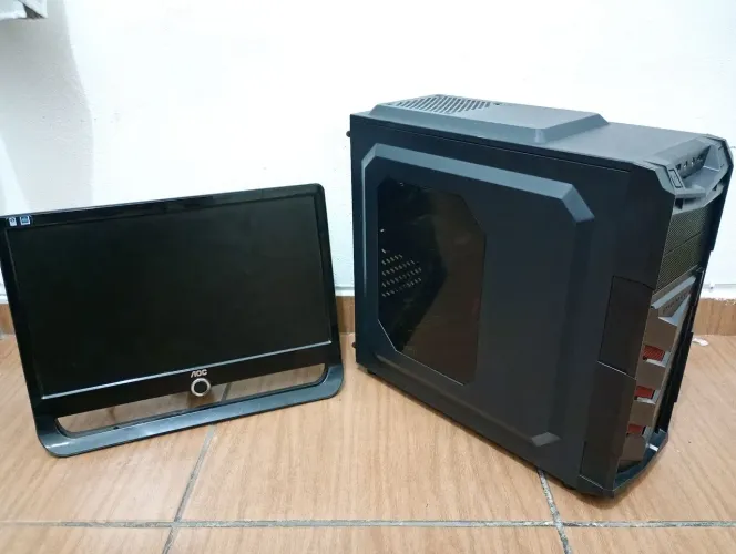 Pc com monitor - core i5 + PLACA VIDEO GTX 1060 6GB
