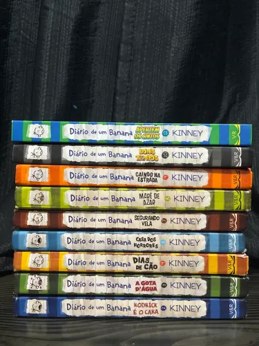 Kit de livros Diário de um banana