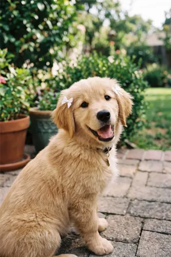 Golden Retriever charmoso