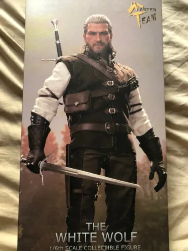 The Witcher Geralt White Wolf Master Team 1/6