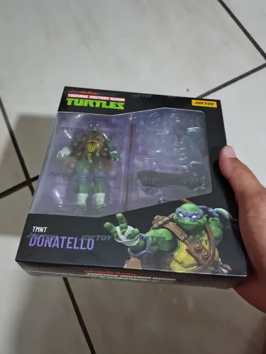 JoyToy Donatello Tartarugas Ninja Tmnt - NOVO LACRADO