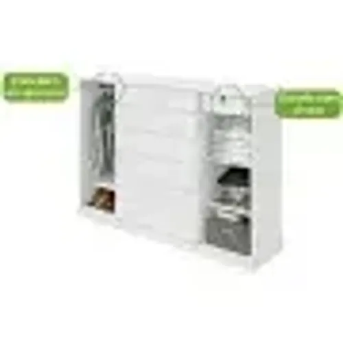 Mesa de Cabeceira Vedra 2 Gavetas Grande para Quarto