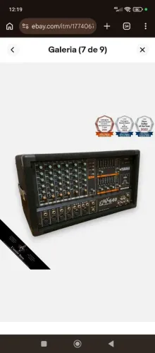 Mesa amplificada Yamaha ELX 640