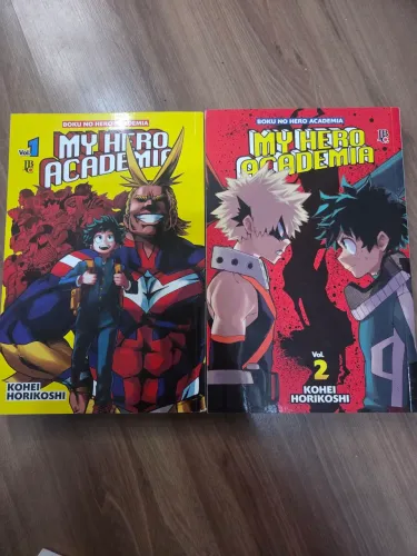 My Hero Academia Vol 1 e 2 Usado