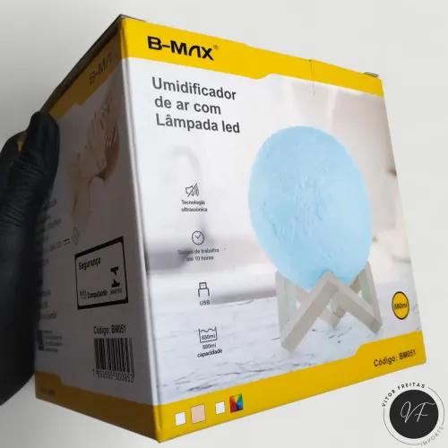  Luminária Umidificador Lua | Entrega Grátis em VCA