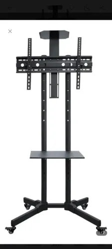 Pedestal com rodinhas para TVs de até 70 polegadas