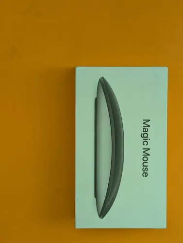 Caixa e cabo Magic mouse 2 preto
