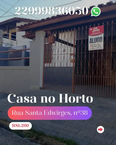 Casa para locação no Horto