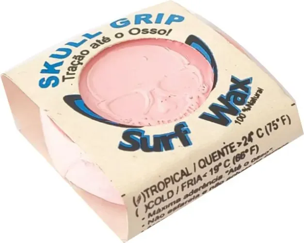Parafina Profissional Skull Grip - High Tack (Carnaúba Premium) (águas quentes)