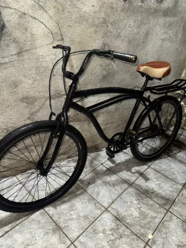 Bicicleta banco caramelo