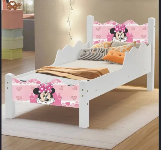 Cama feminina infantil (minnie)