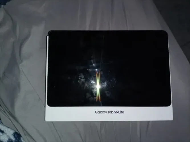 Galaxy Tab S6 Lite - Tela Queimada (Venda Para Peças)