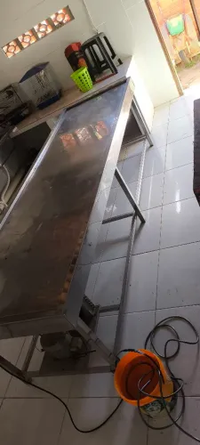 Bancada refrigerada inox 3mts por 1mt