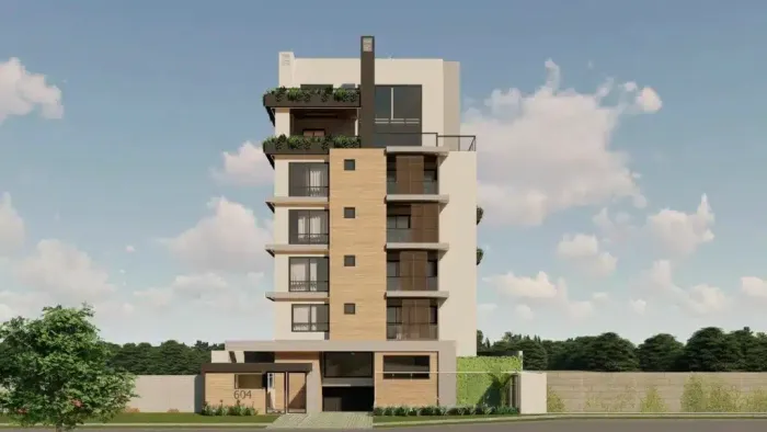 Duplex à venda em Curitiba, Água Verde, com 2 quartos, 106,22m²