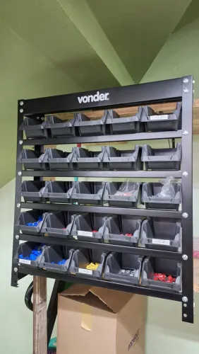 Kanban organizador de parafusos Vonder