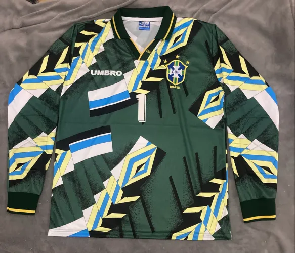 Camisa Brasil 1994 goleiro retro