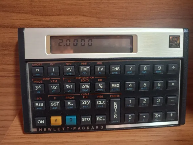 Calculadora financeira HP 12C