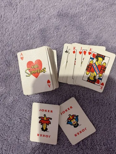 Mini Baralho Simpsons 2002 Fox