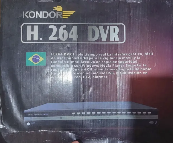 DVR kondor h264 network 16 canais