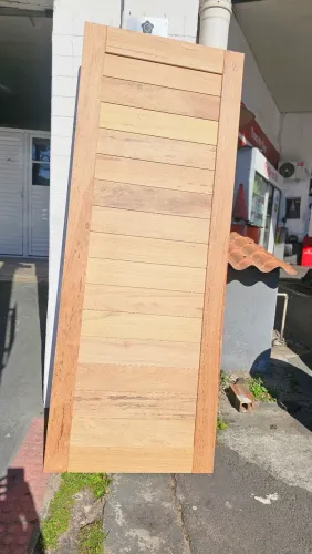 PORTA MACIÇA DE ANGELIM PEDRA 80CM - MADEIRA DE LEI - MELHOR MADEIRA DO MERCADO
