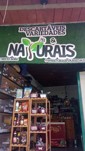Loja de produtos naturais e variedades completa 
