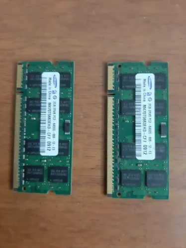 4 giga de RAM ddr2 de notbook