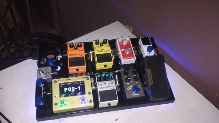Troco pedalboard em hx stomp 
