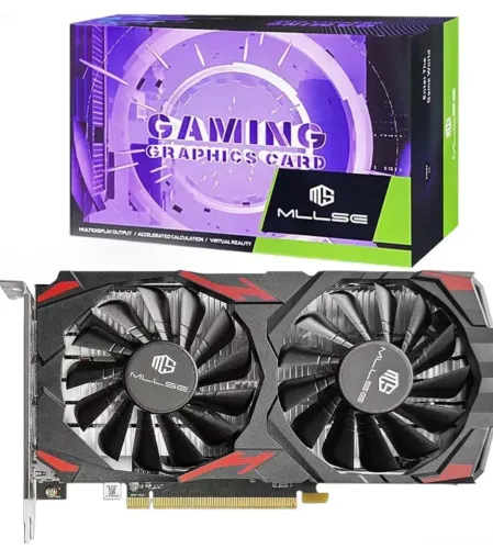 Mllse placa gráfica para jogos RX 580 8GB GDDR5