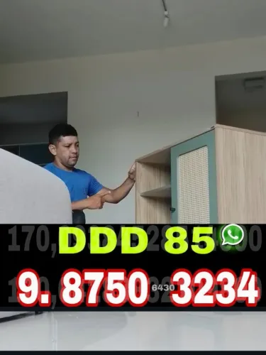 Montador de móveis especializado em guarda-roupas, armários, closet e cômodas