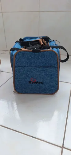 Bolsa transporte animais Meepets.