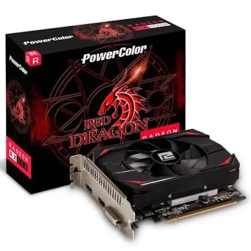 Rx 550 4GB - Red dragon - desapego