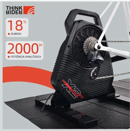 Rolo Bike Interativo Think Rider X2 Max + Acessórios- Na Caixa