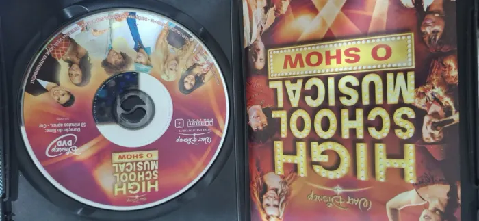 DVDS High School Musical 1/2 Versão Deluxe e Show