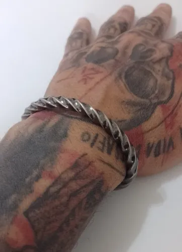 Bracelete Viking Aço Inoxidável