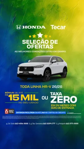 Honda HR-V Advance 1.5 TB 16V 5P Aut. 2026