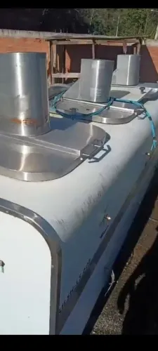 PRODUTORA(SORVETE)INOX industrial(vaca mecânica) 80 kilos HORA"LEIA TUDO"