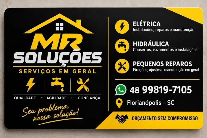 Marido de aluguel- Eletrecista, Encanador e Hidráulica 